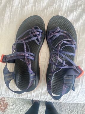 Chaco Outdoor Sandals with Orange Accents